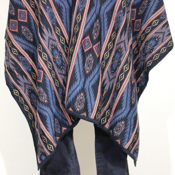 Peruvian Connection Cardigan Wrap Shawl Aztec - Picture 3 of 7